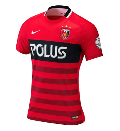 Urawa Red Diamonds 2016-17 Home Soccer Jersey